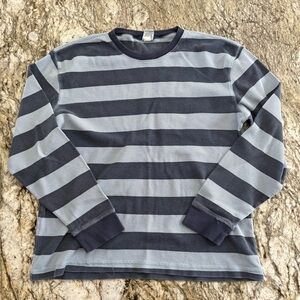 Vintage Old Navy Striped Thermal